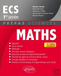Bertrand.pt - Mathématiques Ecs 1re Année - 3e Édition Actualisée