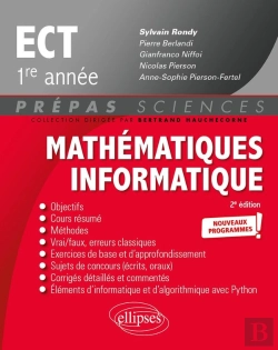 Bertrand.pt - Mathematiques ; Ect 1re Année ; Nouveaux Programmes