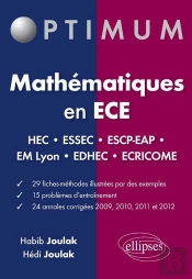 Mathématiques En Ece  Hec - Essec - Escp-Eap - Em Lyon - Edhec - Écricome