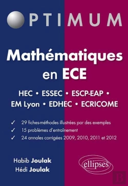 Bertrand.pt - Mathématiques En Ece  Hec - Essec - Escp-Eap - Em Lyon - Edhec - Écricome