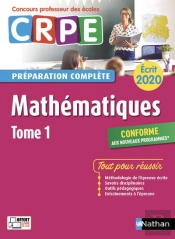Mathematiques - Epreuve Ecrite 2020 - Tome 1 (Crpe) 2019