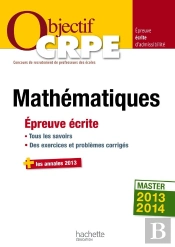 Mathématiques ; Épreuve Écrite