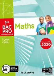 Mathematiques ; Groupement A Et B ; 1re Bac Pro ; Pochette Élève (Édition 2020)