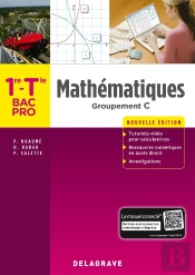 Mathématiques Groupement C ; 1re, Terminale Bac Professionnel ; Pochette Élève