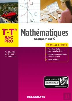 Bertrand.pt - Mathématiques Groupement C ; 1re, Terminale Bac Professionnel ; Pochette Élève