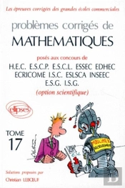 Mathématiques Hec 1995 - Tome 17 (Option Scientifique)