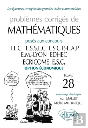 Mathématiques Hec 2006-2007 - Tome 28 (Option Économique)