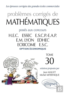 Bertrand.pt - Mathématiques Hec 2008-2009 - Tome 30 (Option Économique)