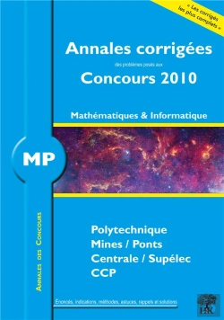 Bertrand.pt - Mathématiques Informatique ; Mp (Annales 2010)