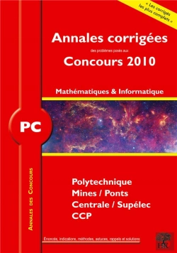 Bertrand.pt - Mathématiques Informatique ; Pc (Annales 2010)