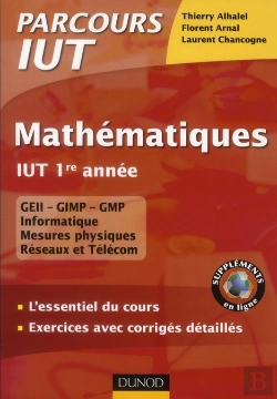 Bertrand.pt - Mathématiques ; Iut ; Rappels De Cours, Applications Et Exercices Corrigés