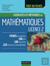 Mathématiques L2 ; Exercices Et Méthodes