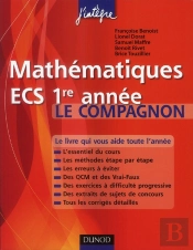 Mathematiques Le Compagnon Ecs 1re Annee