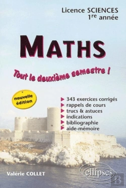 Bertrand.pt - Mathématiques - Licence Sciences - 1re Année 2e Semestre - Nouvelle Édition (2e Édition)