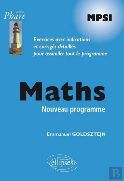Bertrand.pt - Mathématiques Mpsi - Exercices Corrigés - Conforme Au Nouveau Programme 2013