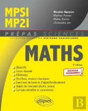 Mathématiques ; Mpsi/Mp2i ; Nouveaux Programmes