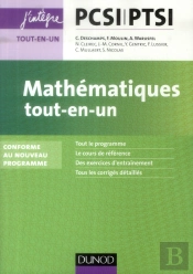 Mathématiques ; Pcsi, Ptsi ; Tout-En-Un
