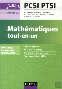 Bertrand.pt - Mathématiques ; Pcsi, Ptsi ; Tout-En-Un