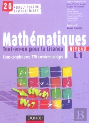 Mathematiques Pour La Licence Tout-En-Un Niveau L1