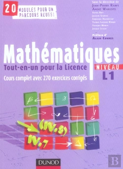Bertrand.pt - Mathematiques Pour La Licence Tout-En-Un Niveau L1