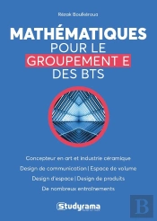 Mathématiques Pour Le Groupement E Des Bts