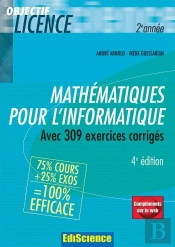 Mathematiques Pour L'Informatique Avec 309 Exercices Corriges
