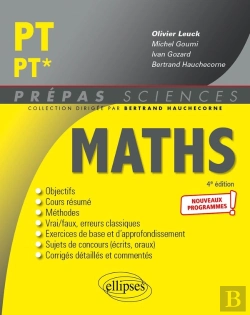 Bertrand.pt - Mathématiques : Pt/Pt* ; Programme 2022