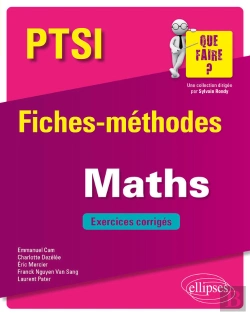 Bertrand.pt - Mathématiques Ptsi - Fiches-Méthodes Et Exercices Corrigés