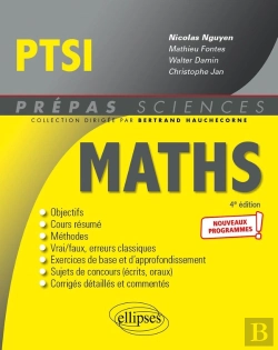 Bertrand.pt - Mathematiques ; Ptsi ; Nouveaux Programmes