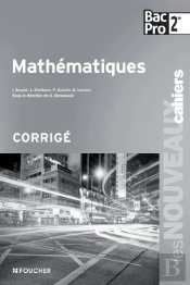 Mathematiques Seconde Bac Pro Corrige