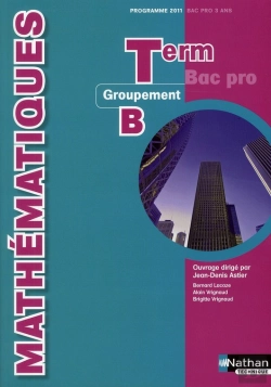 Bertrand.pt - Mathematiques Terminale Bac Pro - Groupement B - Livre Eleve 2011