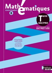 Mathématiques ; Terminale Bac Pro (Pochette) ; Groupement B ; Livre De L'Élève (Édition 2011)