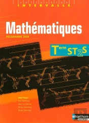 Mathématiques ; Terminale St2s ; Intervalle Élève (Édition 2008)