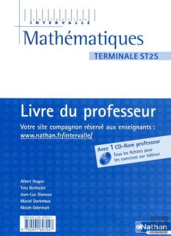 Bertrand.pt - Mathematiques Terminale St2s (Intervalle) Professeur + Cd - 2008
