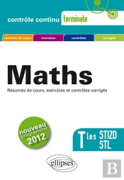 Mathematiques Terminales Sti2d & Stl Conforme Au Nouveau Programme 2012