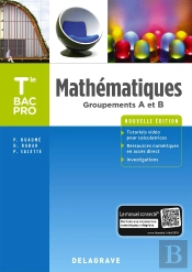 Mathematiques Tle Bac Pro Groupements A Et B (2018) - Pochette Eleve