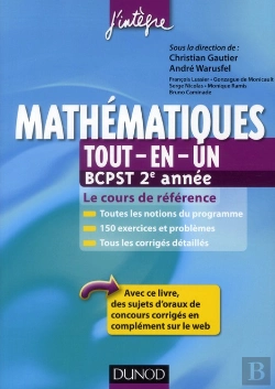 Bertrand.pt - Mathématiques Tout-En-Un ; 2ème Année Bcpst ; Cours Et Exercices Corrigés