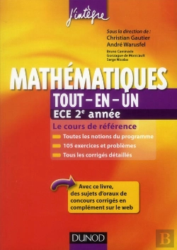 Bertrand.pt - Mathématiques Tout-En-Un ; 2ème Année Ece ; Cours Et Exercices Corrigés