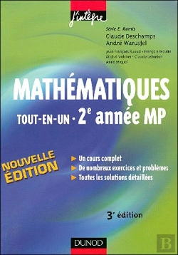 Bertrand.pt - Mathématiques Tout-En-Un ; 2ème Année Mp ; Cours Et Exercices Corrigés (3e Édition)