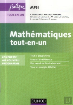 Bertrand.pt - Mathématiques Tout-En-Un ; Mpsi (3e Édition)