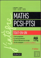 Mathématiques Tout-En-Un Pcsi-Ptsi (2e Édition)