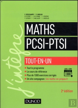 Bertrand.pt - Mathématiques Tout-En-Un Pcsi-Ptsi (2e Édition)