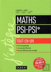 Mathematiques Tout-En-Un Psi / Psi*