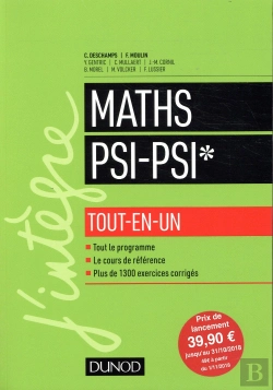 Bertrand.pt - Mathematiques Tout-En-Un Psi / Psi*