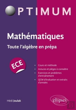 Bertrand.pt - Mathématiques : Toute L'Algèbre En Prépa Ece