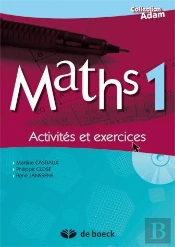 Maths 1 -  Activites Et Exercices Avec Cd-Rom