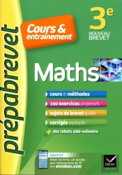 Maths 3e - Prepabrevet Cours & Entrainement