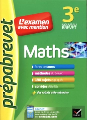 Maths 3e - Prepabrevet L'Examen Avec Mention