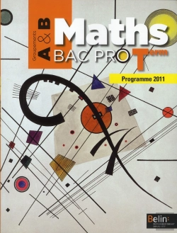 Bertrand.pt - Maths Bac Pro Terminales ; Groupements A Et B ; Livre De L'Élève (Édition 2011)