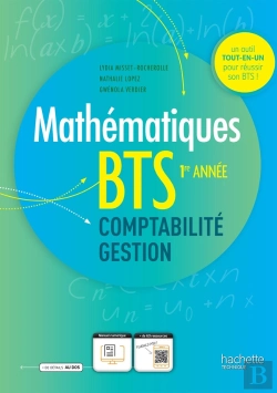 Bertrand.pt - Maths Bts Comptabilite Et Gestion 1re Annee - Livre De L'Eleve - Ed. 2023